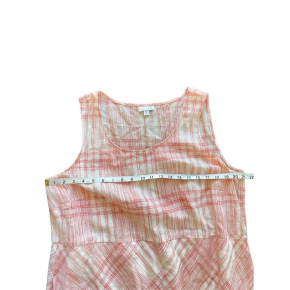 J Jill Love Linen Plaid Maxi Dress - Picture 8 of 11